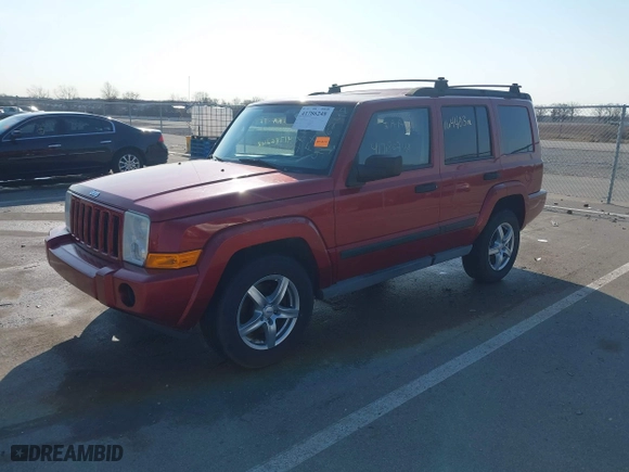 2006 Jeep Commander with VIN 1J8HG48K56C165571, listed as a IAAI auction lot 41786248 with 164,403 mi miles. Bid and sale history available at carsss.com. Image 17.