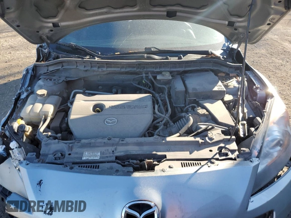 2012 Mazda 3 GX with VIN JM1BL1KF8C1556823, listed as a Copart auction lot 79887864 with 245,280 mi miles and Salvage Title. Bid and sale history available at carsss.com. Image 11.