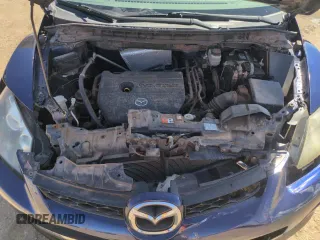 2011 Mazda CX-7 i SV with VIN JM3ER2A51B0354735, listed as a Copart auction lot 50057095 with 140,764 mi miles and Salvage Title. Bid and sale history available at carsss.com. Image 12.