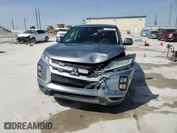 2022 Mitsubishi Outlander Sport ES with VIN JA4APUAU1NU015965, listed as a Copart auction lot 49728495 with 60,968 mi miles and Salvage Title. Bid and sale history available at carsss.com. Image 14.