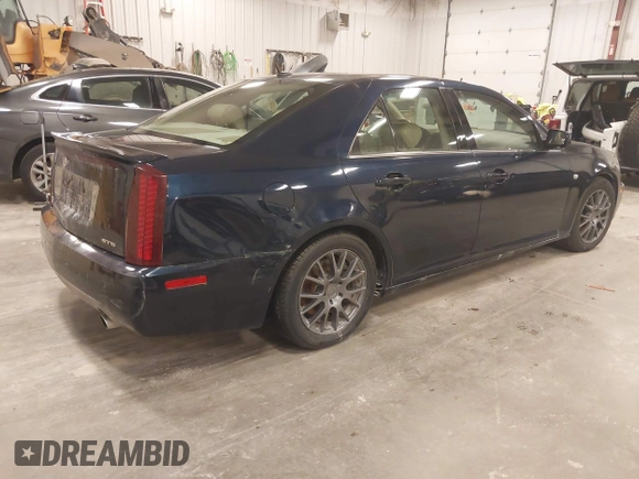 2005 Cadillac STS with VIN 1G6DC67AX50201697, listed as a IAAI auction lot 41822466 with 122,089 mi miles. Bid and sale history available at carsss.com. Image 4.