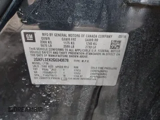 2016 GMC Terrain SLE with VIN 2GKFLSEK2G6343678, listed as a IAAI auction lot 41576580 with 90,944 mi miles. Bid and sale history available at carsss.com. Image 9.