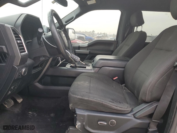 2015 Ford F-150 XL with VIN 1FTEW1CP0FKE71050, listed as a Copart auction lot 44579955 with 166,665 mi miles and Salvage Title. Bid and sale history available at carsss.com. Image 7.