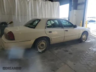 1999 Mercury Grand Marquis LS with VIN 2MEFM75W3XX719368, listed as a Copart auction lot 46169505 with 232,501 mi miles and Salvage Title. Bid and sale history available at carsss.com. Image 3.