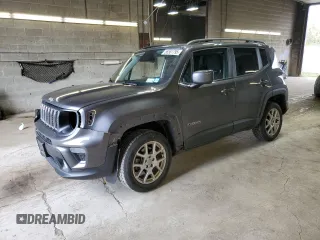 2020 Jeep Renegade Latitude z VIN ZACNJBBB9LPL18157, wystawiony jako Copart lot #56581795 z przebiegiem 37 282 mil mil oraz Szkoda całkowita • Salvage title. Historia ofert i sprzedaży dostępna na DreamBid. Obrazek 1.