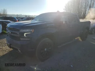 2021 Chevrolet Silverado 1500 RST with VIN 1GCUYEET8MZ318928, listed as a Copart auction lot 42745555 with 16,522 mi miles and Clean Title. Bid and sale history available at carsss.com. Image 1.