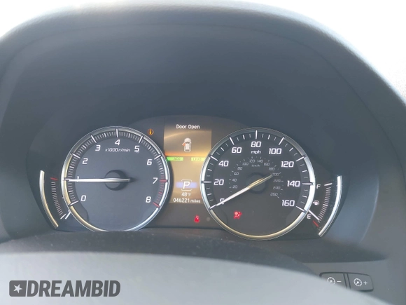 2019 Acura MDX Technology with VIN 5J8YD4H53KL026576, listed as a IAAI auction lot 40934210 with 46,221 mi miles and . Bid and sale history available at DreamBid. Image 7.