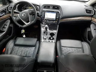 2018 Nissan Maxima SR with VIN 1N4AA6AP4JC383639, listed as a Copart auction lot 44697945 with 93,159 mi miles and Salvage Title. Bid and sale history available at carsss.com. Image 8.