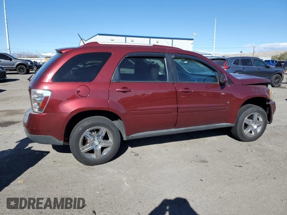 2007 Chevrolet Equinox LT with VIN 2CNDL63F476089287, listed as a Copart auction lot 49651115 with 122,344 mi miles and Salvage Title. Bid and sale history available at carsss.com. Image 3.