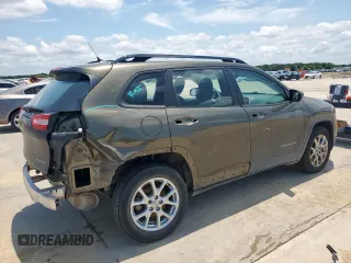 2015 Jeep Cherokee Sport with VIN 1C4PJLAB5FW684191, listed as a Copart auction lot 64256405 with 159,289 mi miles and Salvage title. Bid and sale history available at DreamBid. Image 3.