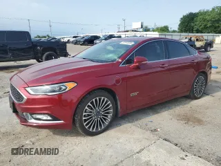 2018 Ford Fusion Titanium с VIN 3FA6P0SU1JR123383, выставлен на аукционе Copart как лот 57910335 с пробегом 52 153 миль миль и Списание • Salvage title. История ставок и продаж доступна на DreamBid. Изображение 1.