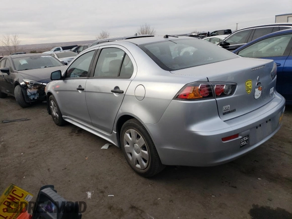 2010 Mitsubishi Lancer DE with VIN JA32U1FU6AU008903, listed as a Copart auction lot 86352974 with 96,645 mi miles and Salvage Title. Bid and sale history available at carsss.com. Image 2.