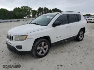2011 Jeep Compass Latitude with VIN 1J4NF1FB7BD176133, listed as a Copart auction lot 54208385 with 163,525 mi miles and Clean Title. Bid and sale history available at carsss.com. Image 1.