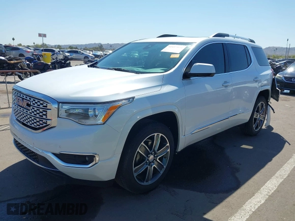 2019 GMC Acadia Denali with VIN 1GKKNPLS9KZ166469, listed as a IAAI auction lot 41857034 with 53,721 mi miles and . Bid and sale history available at carsss.com. Image 2.