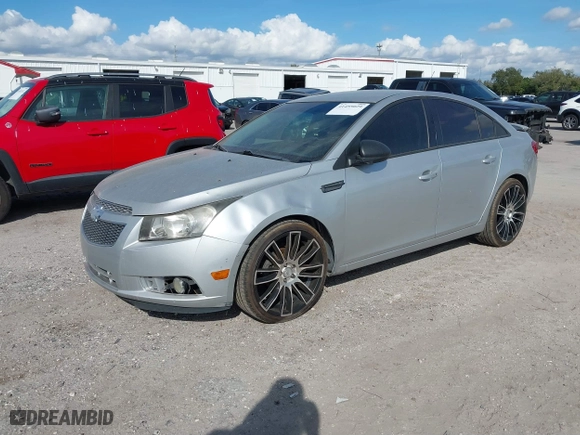 2014 Chevrolet Cruze LS with VIN 1G1PB5SH7E7425814, listed as a IAAI auction lot 41455029 with 103,427 mi miles. Bid and sale history available at carsss.com. Image 2.