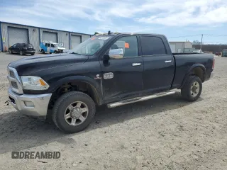 2013 Ram 2500 Laramie Longhorn with VIN 3C6UR5GL5DG534351, listed as a Copart auction lot 49915635 with 183,119 mi miles and Salvage title. Bid and sale history available at DreamBid. Image 1.