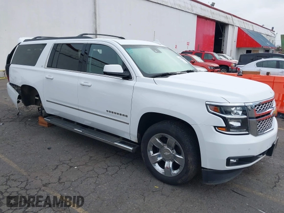 2016 Chevrolet Suburban LT with VIN 1GNSKHKC5GR468635, listed as a IAAI auction lot 41735340 with 102,795 mi miles and . Bid and sale history available at DreamBid. Image 1.