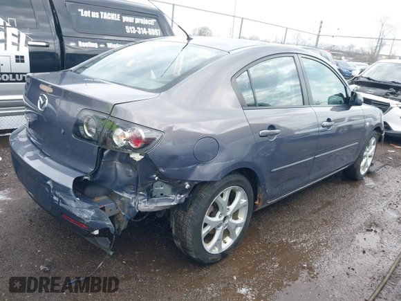 2008 Mazda 3 i Sport with VIN JM1BK32F581165781, listed as a IAAI auction lot 41908976 with 108,407 mi miles and . Bid and sale history available at DreamBid. Image 4.