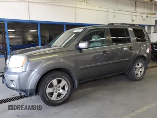 2011 Honda Pilot EX-L with VIN 5FNYF4H74BB060913, listed as a Copart auction lot 61639335 with 183,488 mi miles and Salvage title. Bid and sale history available at DreamBid. Image 1.