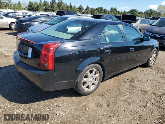 2003 Cadillac CTS with VIN 1G6DM57N630125967, listed as a Copart auction lot 73190504 with 136,655 mi miles and Salvage Title. Bid and sale history available at carsss.com. Image 3.