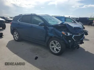 2021 Chevrolet Equinox LT with VIN 3GNAXKEV3ML324074, listed as a Copart auction lot 62095445 with 54,073 mi miles and Salvage title. Bid and sale history available at DreamBid. Image 4.
