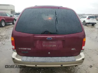 2001 Ford Windstar SEL with VIN 2FMZA53471BB45936, listed as a Copart auction lot 80186094 with 214,152 mi miles and Salvage Title. Bid and sale history available at carsss.com. Image 6.