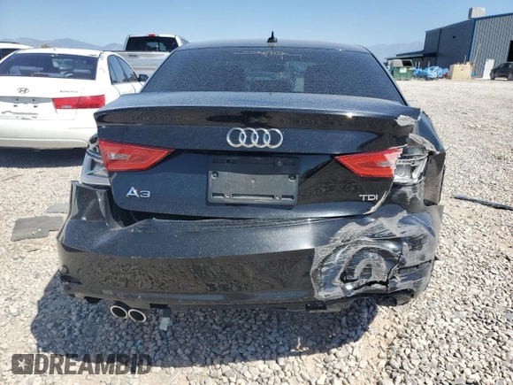 2015 Audi A3 2.0 TDI Premium Plus with VIN WAUCJGFF6F1048195, listed as a Copart auction lot 69325694 with 90,858 mi miles and Salvage Title. Bid and sale history available at carsss.com. Image 6.