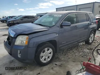 2013 GMC Terrain SLE with VIN 2GKALMEK4D6246323, listed as a Copart auction lot 42760155 with 136,547 mi miles and Salvage Title. Bid and sale history available at carsss.com. Image 1.