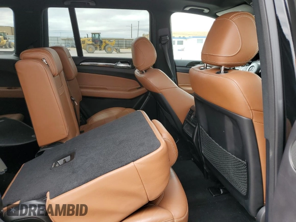2017 Mercedes-Benz GLS 450 with VIN 4JGDF6EE6HA987647, listed as a Copart auction lot 53255364 with 73,641 mi miles and Salvage Title. Bid and sale history available at DreamBid. Image 11.