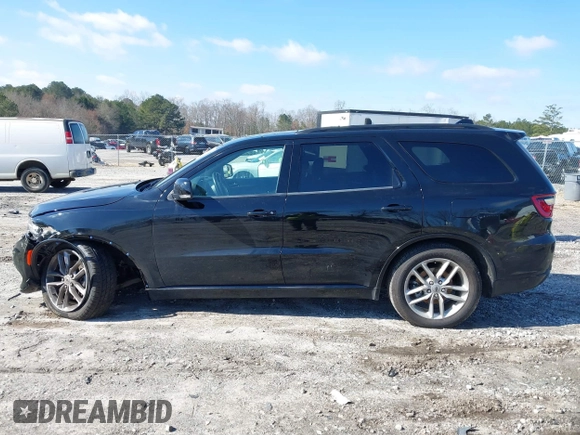 2023 Dodge Durango GT with VIN 1C4RDJDG1PC681982, listed as a IAAI auction lot 41633313 with 53,069 mi miles and . Bid and sale history available at DreamBid. Image 13.