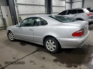 2001 Mercedes-Benz CLK 320/430 with VIN WDBLJ65G71T081175, listed as a Copart auction lot 79274144 with Not Provided miles and Salvage Title. Bid and sale history available at DreamBid. Image 2.
