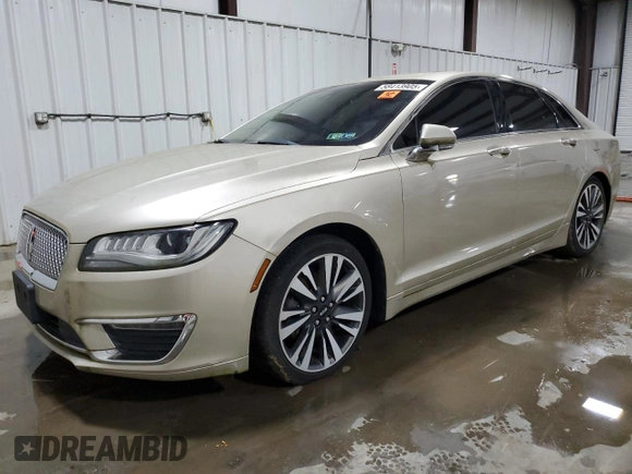2017 Lincoln MKZ Reserve z VIN 3LN6L5F92HR638567, wystawiony jako Copart lot #58413905 z przebiegiem 78 506 mil mil oraz Czysty tytuł • Clean title. Historia ofert i sprzedaży dostępna na DreamBid. Obrazek 1.