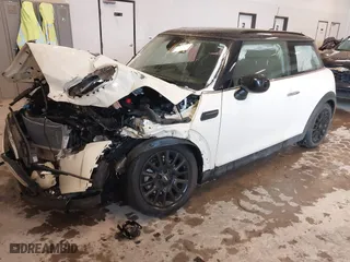2023 MINI Hardtop 2 Door Cooper with VIN WMW33DH01P2T73141, listed as a IAAI auction lot 41490065 with 13488 miles. Bid and sale history available at carsss.com. Image 18.