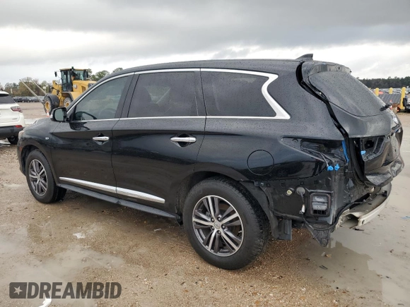 2017 Infiniti QX60 with VIN 5N1DL0MN1HC544592, listed as a Copart auction lot 85887984 with 84,244 mi miles and Salvage Title. Bid and sale history available at carsss.com. Image 2.