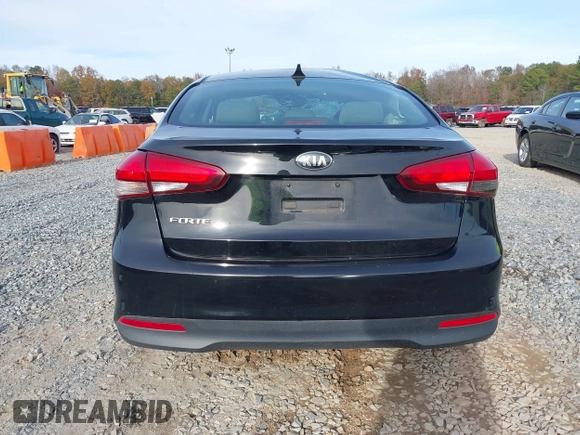 2018 Kia Forte LX with VIN 3KPFK4A72JE246449, listed as a IAAI auction lot 41096242 with 92,539 mi miles. Bid and sale history available at carsss.com. Image 17.