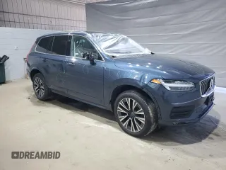 2022 Volvo XC90 Momentum with VIN YV4102PK2N1785627, listed as a Copart auction lot 50036875 with 41,753 mi miles and Salvage Title. Bid and sale history available at carsss.com. Image 4.