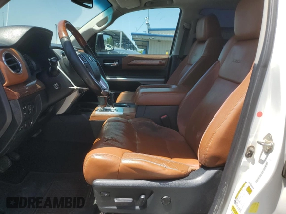 2015 Toyota Tundra Platinum with VIN 5TFAY5F19FX422570, listed as a Copart auction lot 57353475 with 238,576 mi miles and Clean title. Bid and sale history available at DreamBid. Image 7.