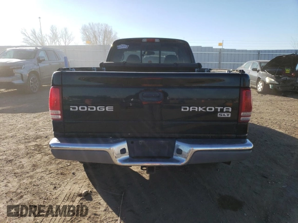 2004 Dodge Dakota SLT with VIN 1D7HG42N94S608873, listed as a Copart auction lot 83300874 with 119,539 mi miles and Salvage Title. Bid and sale history available at carsss.com. Image 6.