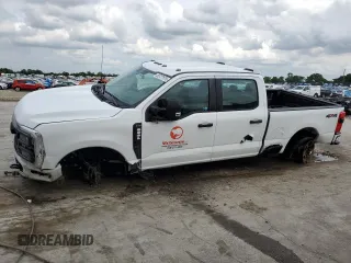 2024 Ford F-250 XL с VIN 1FT8W2BA5REC19619, выставлен на аукционе Copart как лот 55727575 с пробегом 29 723 миль миль и Списание • Salvage title. История ставок и продаж доступна на DreamBid. Изображение 1.