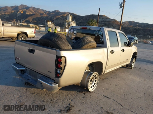 2004 GMC Canyon 1SB SLE Z85 with VIN 1GTCS136748118065, listed as a IAAI auction lot 41413026 with 183,675 mi miles. Bid and sale history available at carsss.com. Image 4.