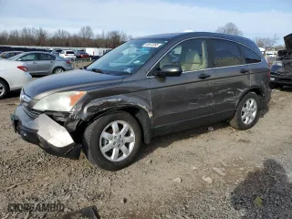 2009 Honda CR-V EX with VIN 5J6RE485X9L061314, listed as a Copart auction lot 45972365 with 153,658 mi miles and Salvage Title. Bid and sale history available at carsss.com. Image 1.