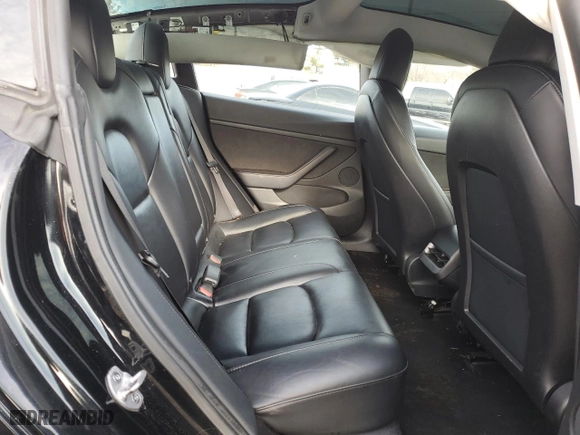 2022 Tesla Model 3 with VIN 5YJ3E1EA3NF288398, listed as a Copart auction lot 46535375 with 89,968 mi miles and Salvage Title. Bid and sale history available at carsss.com. Image 10.