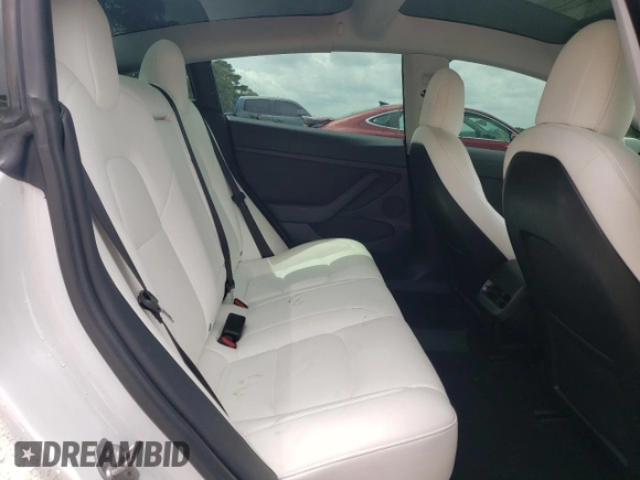 2021 Tesla Model 3 Long Range z VIN 5YJ3E1EB7MF055714, wystawiony jako Copart lot #54527535 z przebiegiem 69 321 mil mil oraz Szkoda całkowita • Salvage title. Historia ofert i sprzedaży dostępna na DreamBid. Obrazek 10.