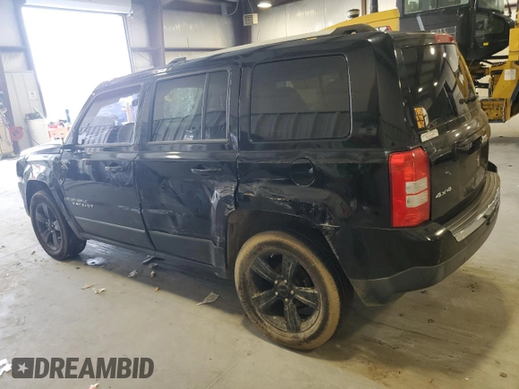 2012 Jeep Patriot Latitude with VIN 1C4NJRFB6CD689460, listed as a Copart auction lot 45780575 with 168,975 mi miles and Salvage Title. Bid and sale history available at carsss.com. Image 2.
