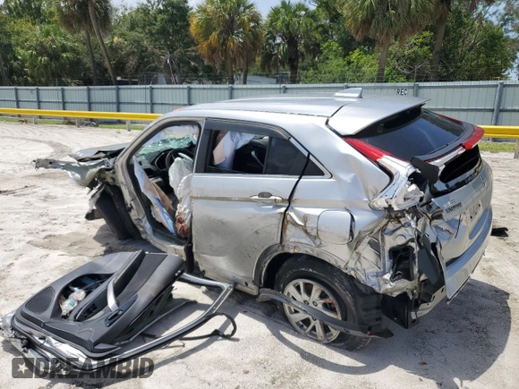 2019 Mitsubishi Eclipse Cross ES with VIN JA4AT3AA7KZ029248, listed as a Copart auction lot 63052915 with Not provided miles and Salvage title. Bid and sale history available at DreamBid. Image 2.