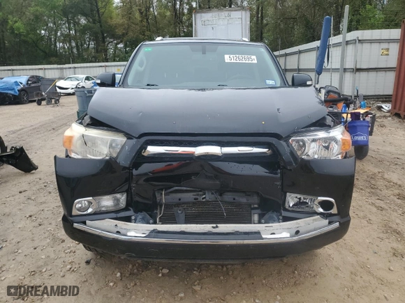 2011 Toyota 4Runner Trail with VIN JTEBU5JR1B5073273, listed as a Copart auction lot 51262695 with 222,030 mi miles and Salvage Title. Bid and sale history available at carsss.com. Image 5.