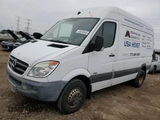 2013 Mercedes-Benz Sprinter with VIN WD3PF3CC4D5742926, listed as a Copart auction lot 53070545 with Not Provided miles and Clean Title. Bid and sale history available at DreamBid. Image 1.