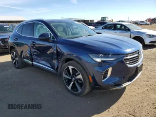 2022 Buick Envision Essence with VIN LRBFZPR44ND015551, listed as a Copart auction lot 78857804 with 21,633 mi miles and Salvage Title. Bid and sale history available at carsss.com. Image 4.