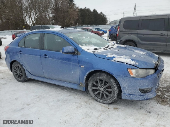2011 Mitsubishi Lancer Sportback ES with VIN JA32X2HU5BU607920, listed as a Copart auction lot 41859415 with 245,863 mi miles and Clean Title. Bid and sale history available at carsss.com. Image 4.
