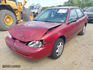 2001 Chevrolet Prizm with VIN 1Y1SK52891Z422344, listed as a IAAI auction lot 42095405 with 57,891 mi miles. Bid and sale history available at carsss.com. Image 2.